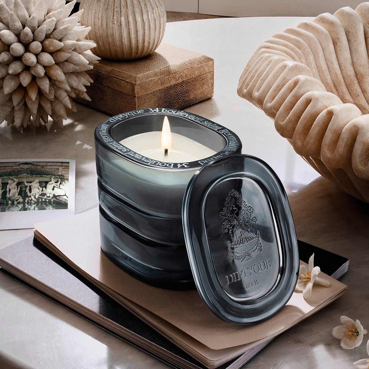 Nymphées Merveilles - Bougie Rechargeable