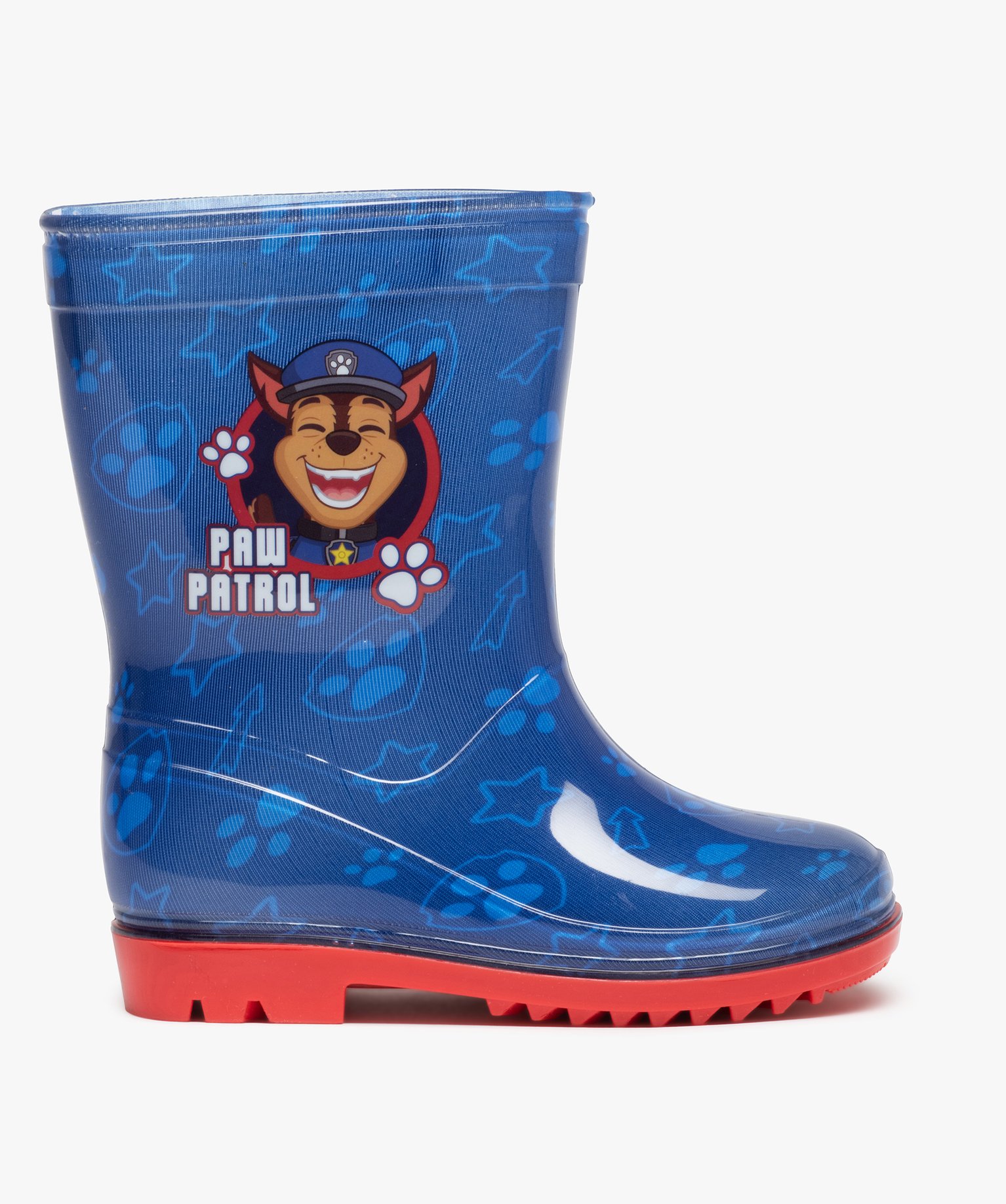 Bottes de pluie Garçon imprimées à semelle crantée – P... bleu | GEMO