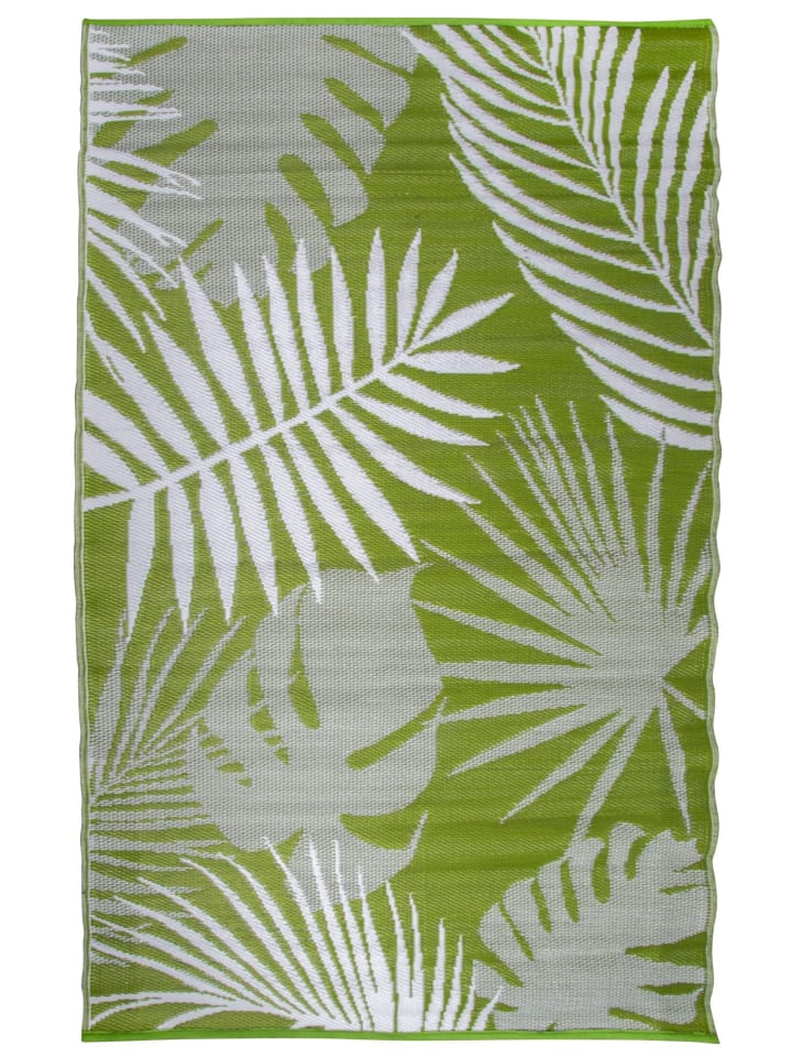 Esschert Design Outdoorteppich in Grün-weiß günstig kaufen onesize