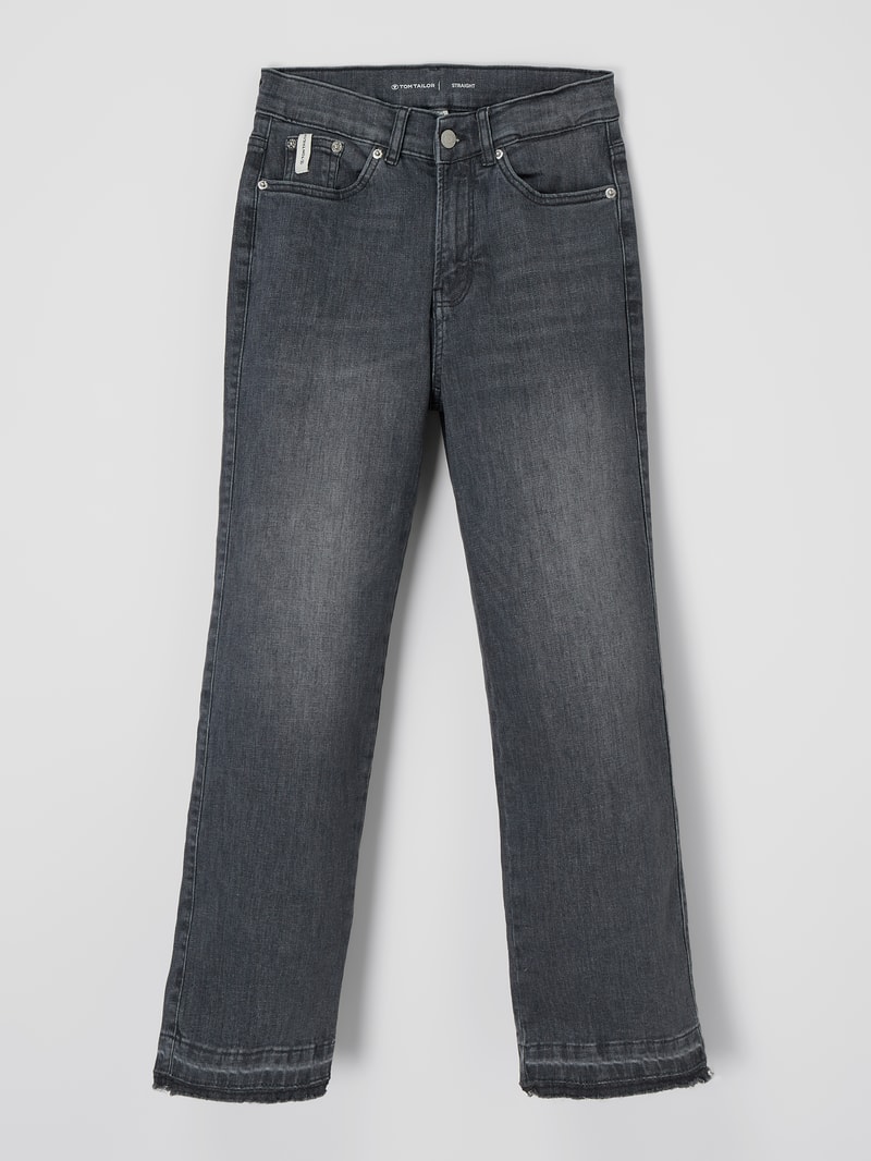 Straight Fit Jeans mit Stretch-Anteil Modell 'Lissie' in blau