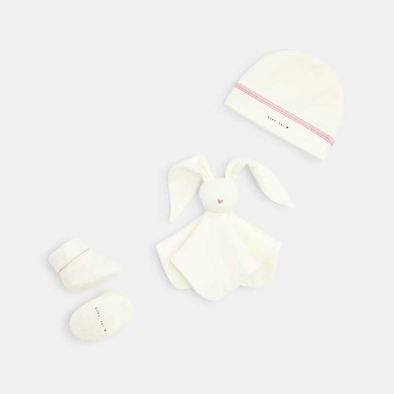 Kit peau à peau prématuré rose naissance Absorba