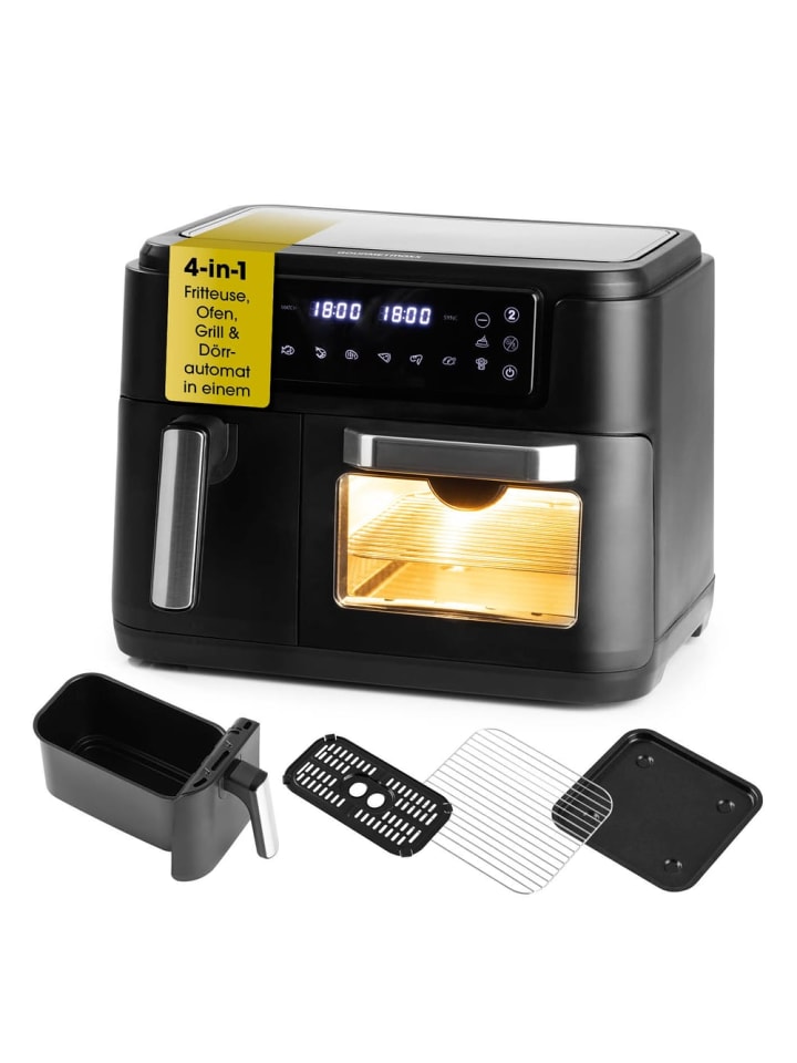Gourmetmaxx GOURMETmaxx 4-in-1-Heißluftfritteuse - Fritteuse, Ofen, Grill & Dörrautomat in günstig kaufen onesize