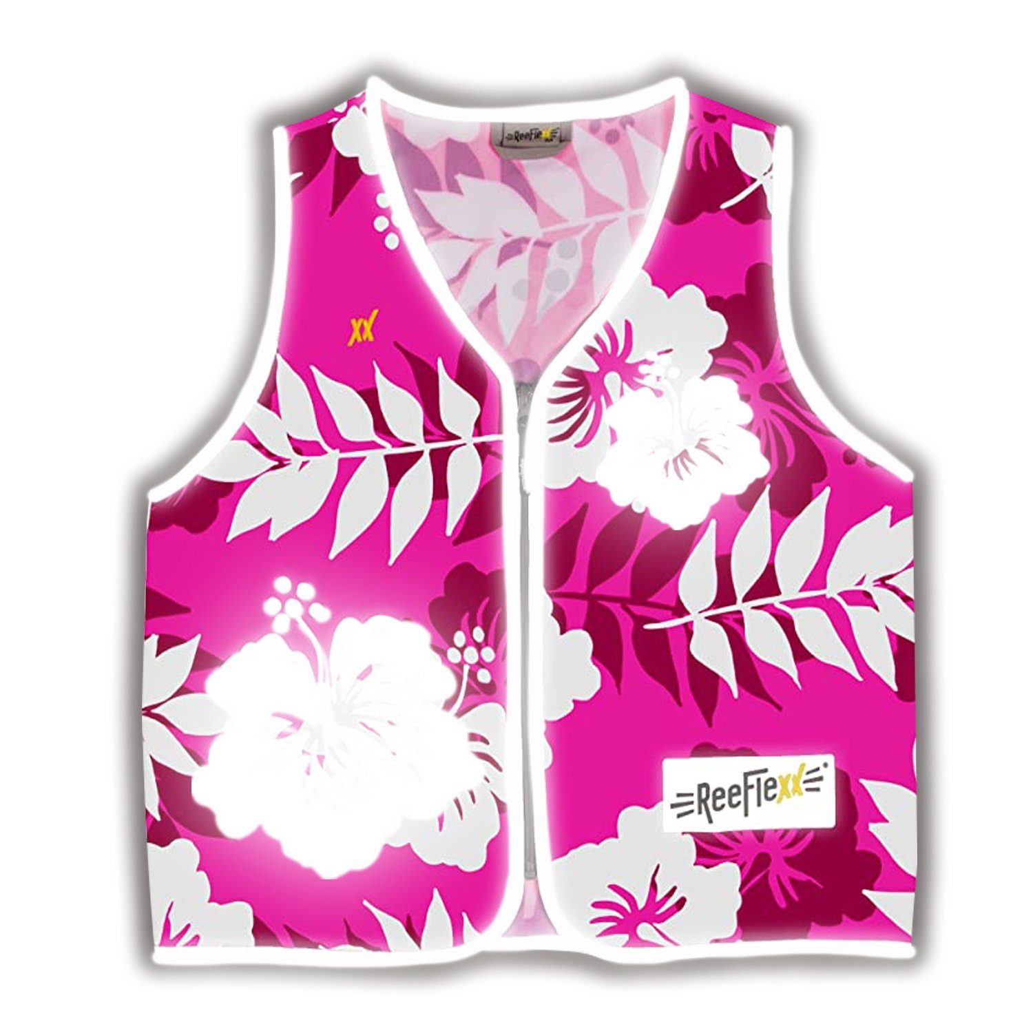 ReeFlexx Warnweste Pink Hibiscus - Damenwarnweste