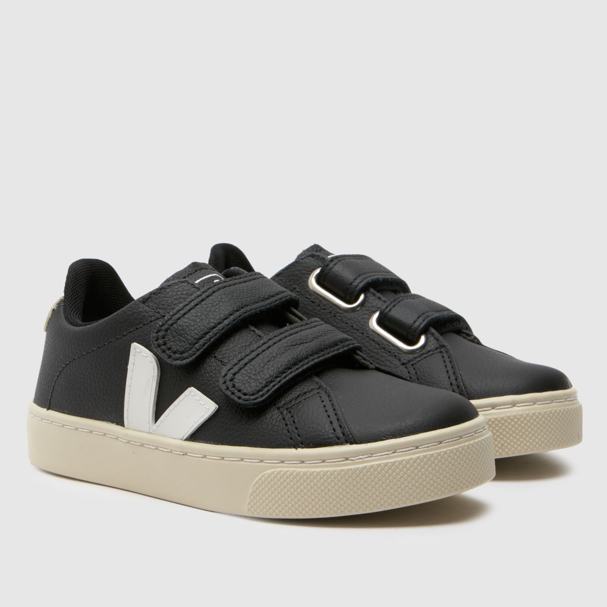 VEJA svarta och vita esplar Juniorsnekor