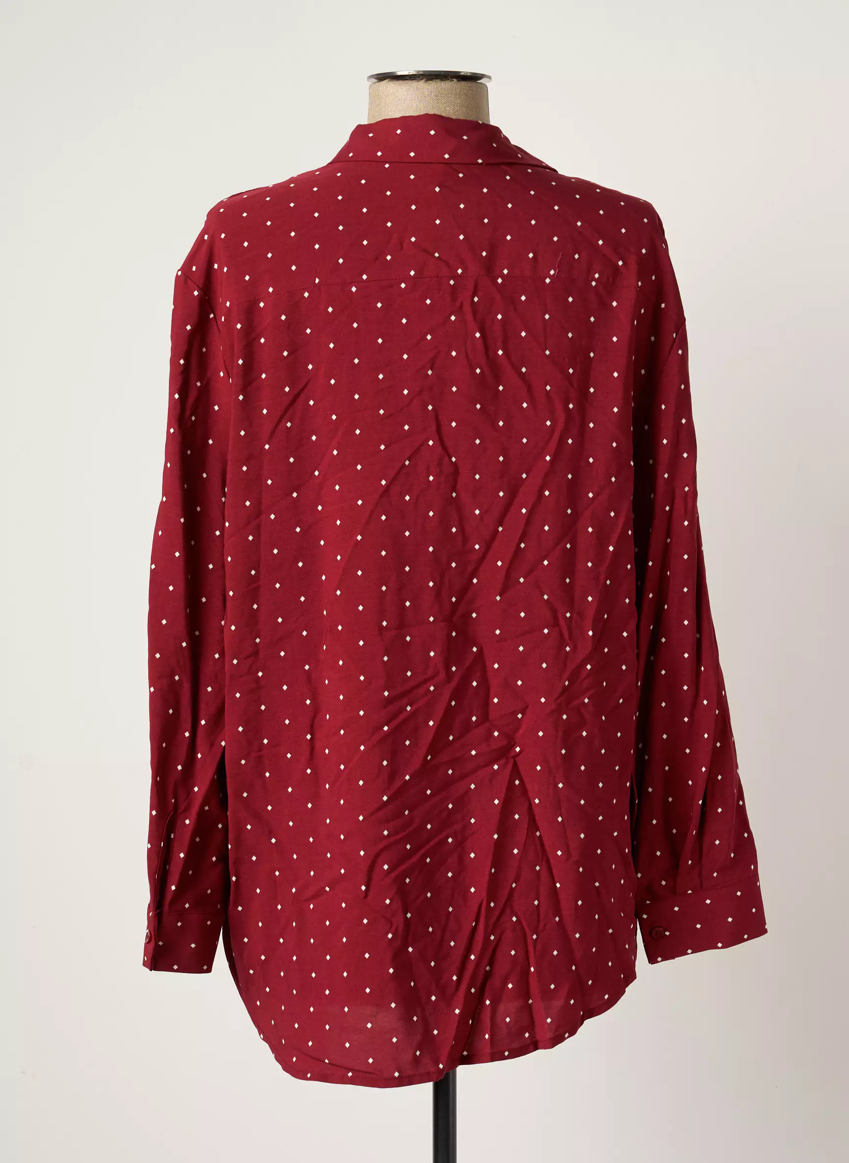 Mango Blouses Femme couleur rouge