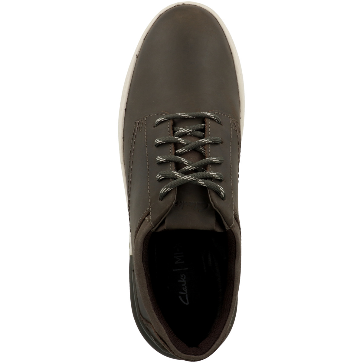Clarks Court Lite Derby Sneaker Low gruen