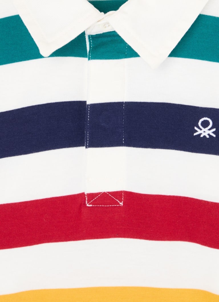 Tricou polo cu dungi Benetton