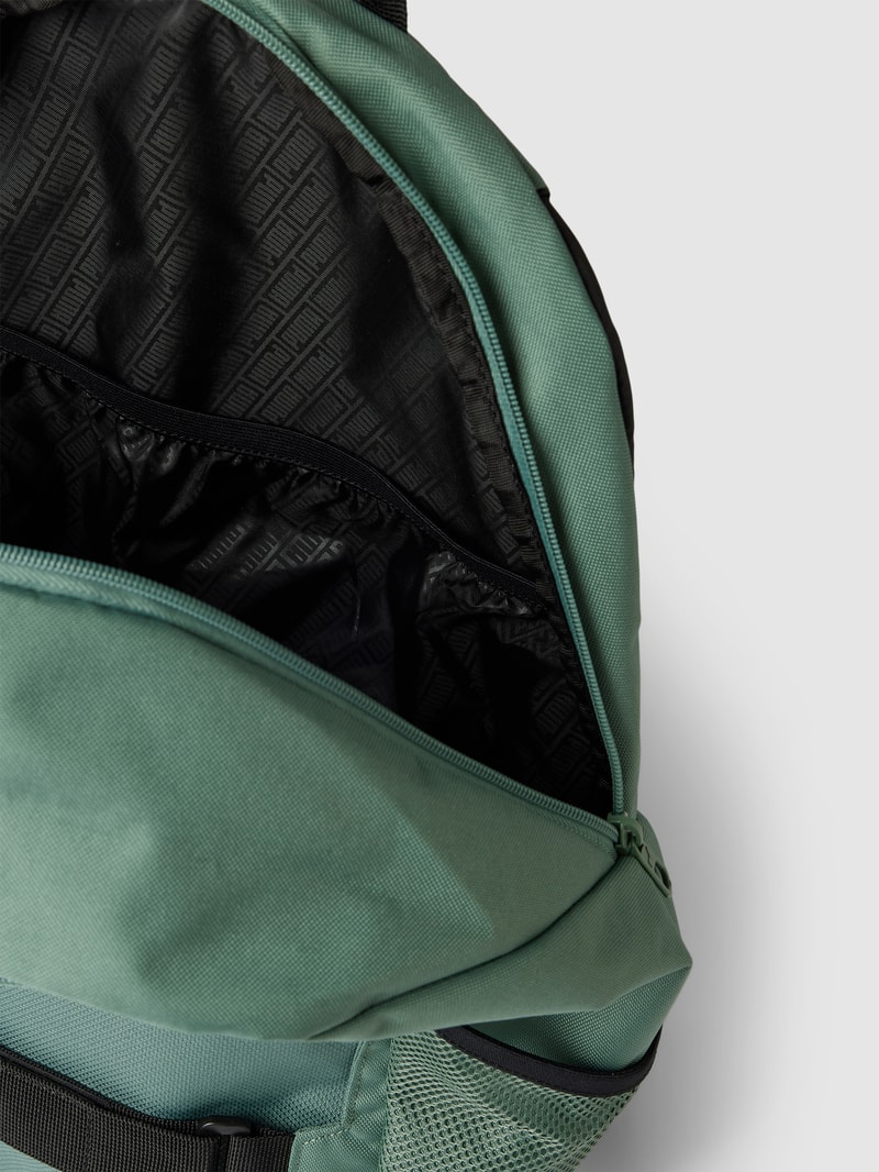 Rucksack mit Label-Details Modell 'Deck' in schwarz