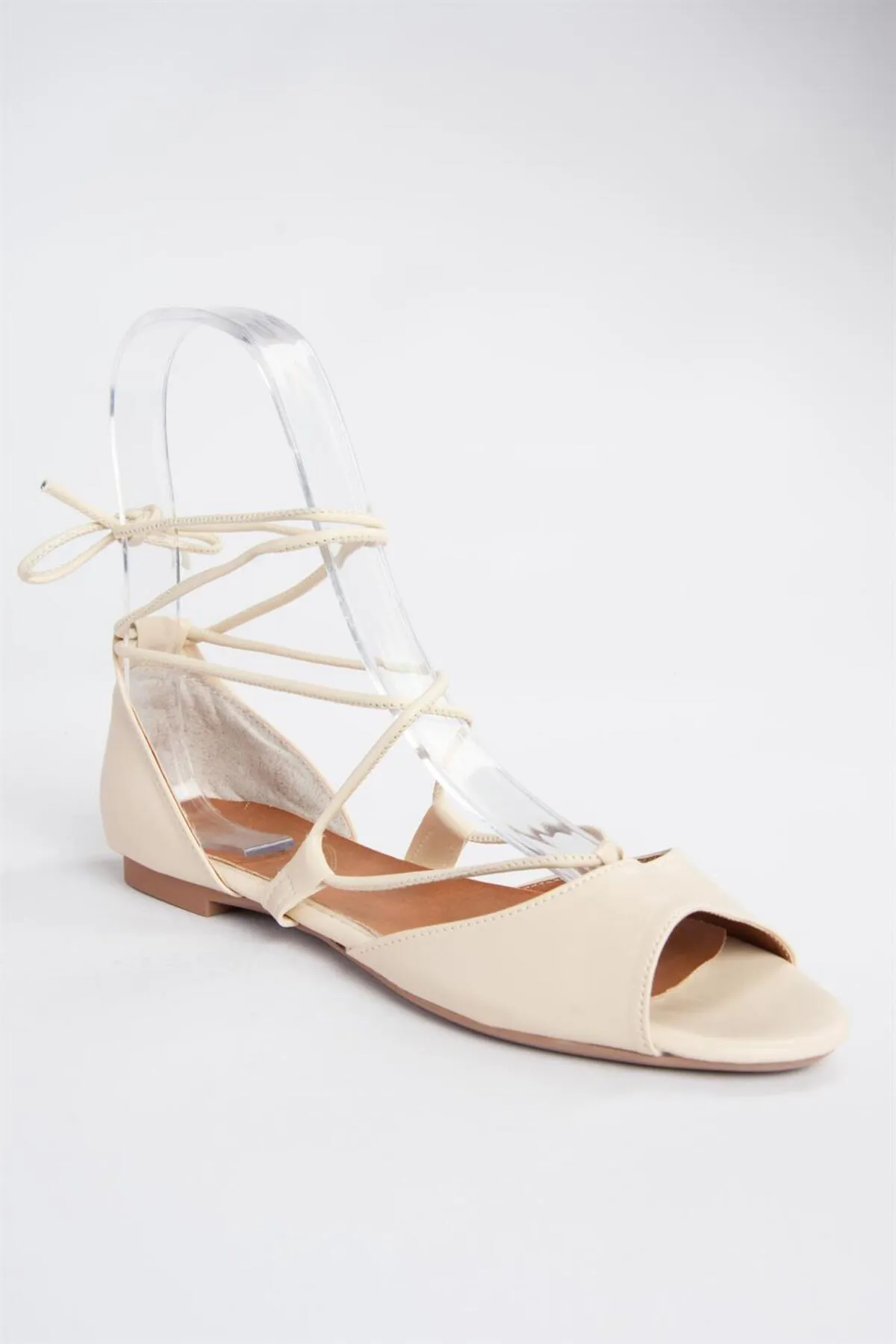 Fox Shoes  Beige Damensandalen 9726547309