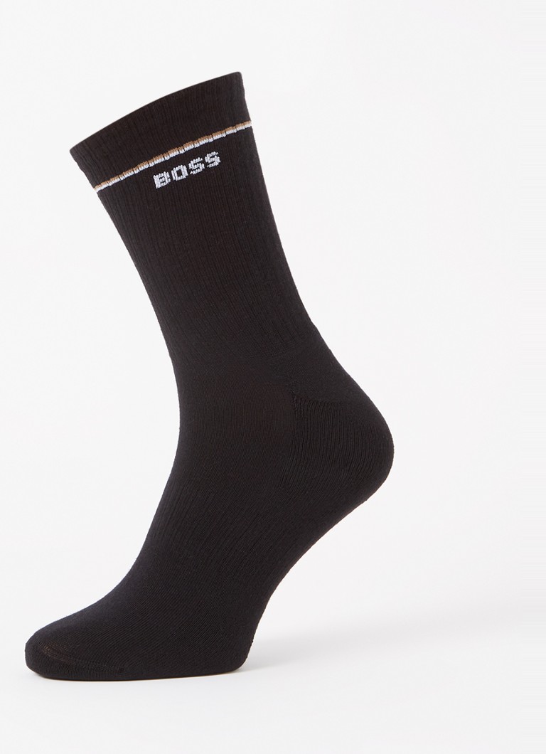 Chaussettes HUGO BOSS QS Iconiques avec logo, lot de 2