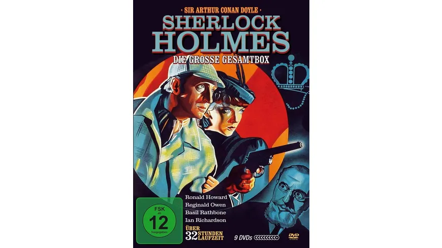 Sherlock Holmes - Die grosse Gesamtbox  [9 DVDs]