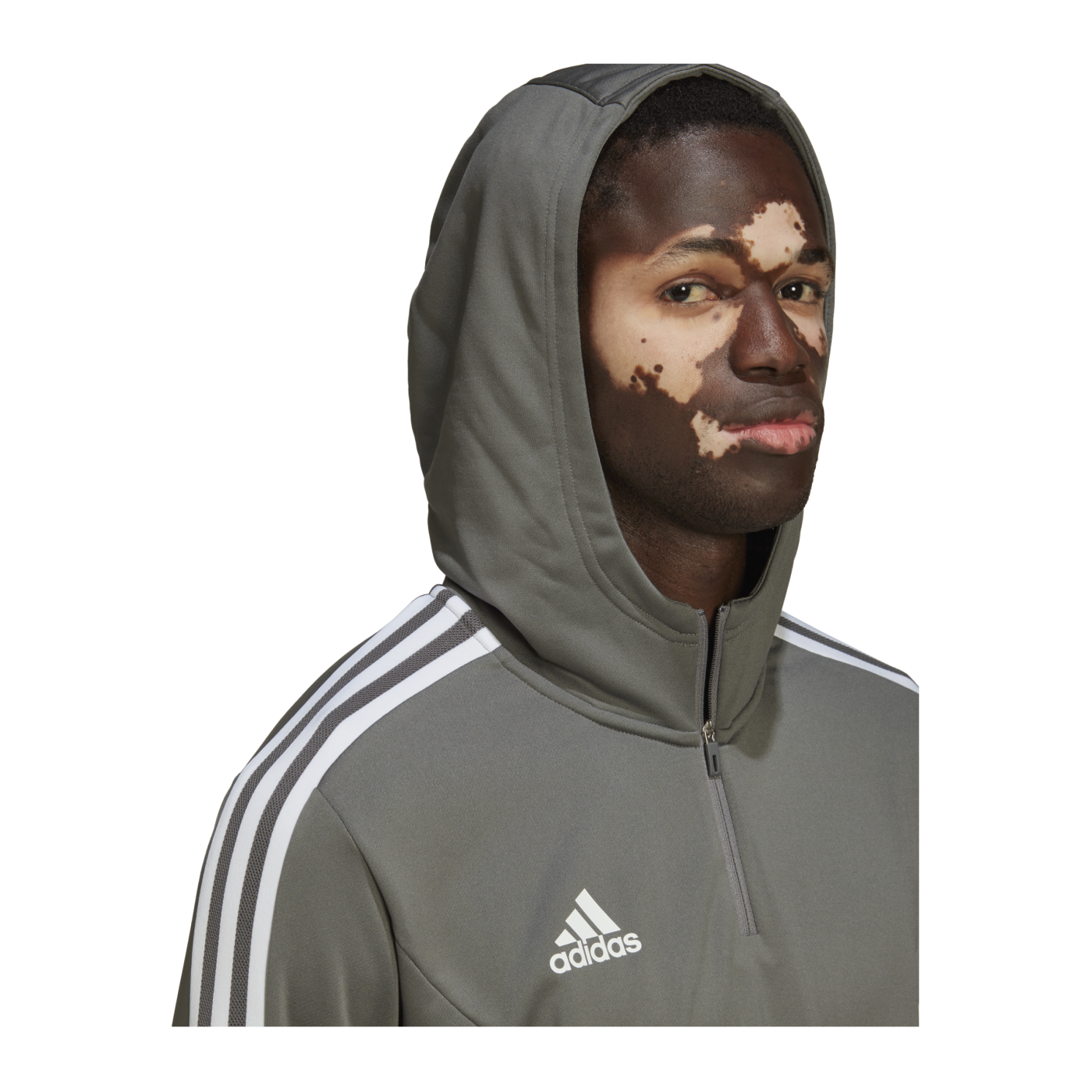 adidas Condivo 22 TK Hoody Grau Weiss