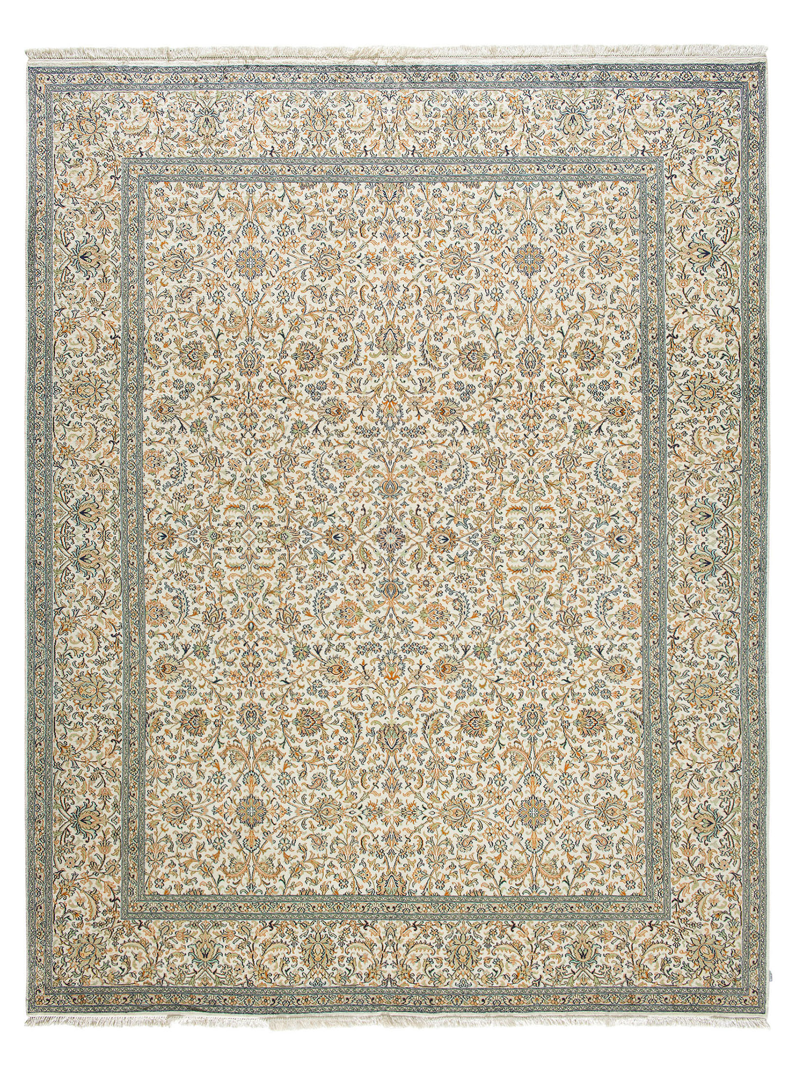 Kaschmir Seide 18/18 ca. 247 x 316 cm, Unikat / Einzelstück