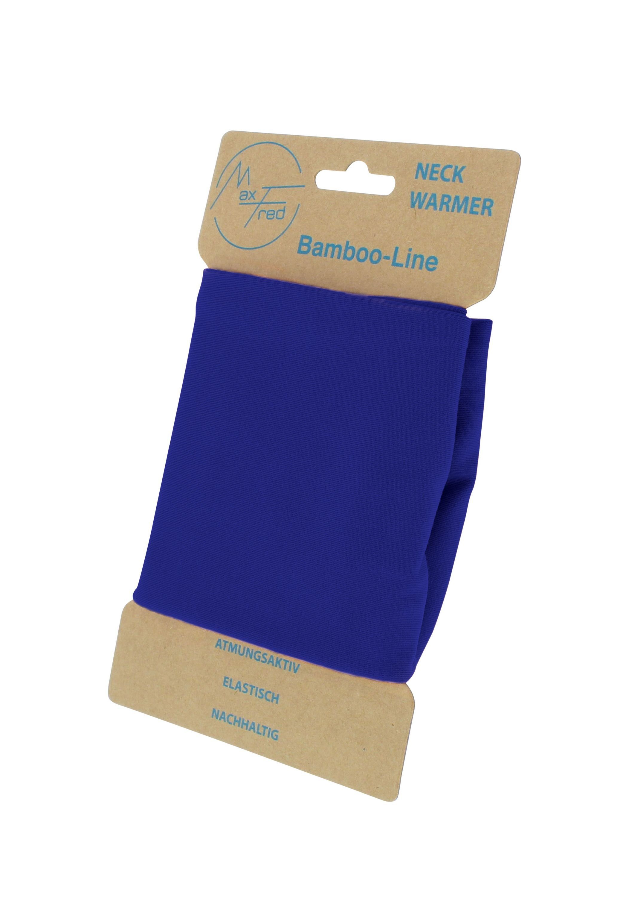 Maxfred Multifunktionstuch Bamboo ocean blue Multifunktionstuch, Elastisch, Nachhaltig, geringe Geruchsaufnahme, Ultraweich