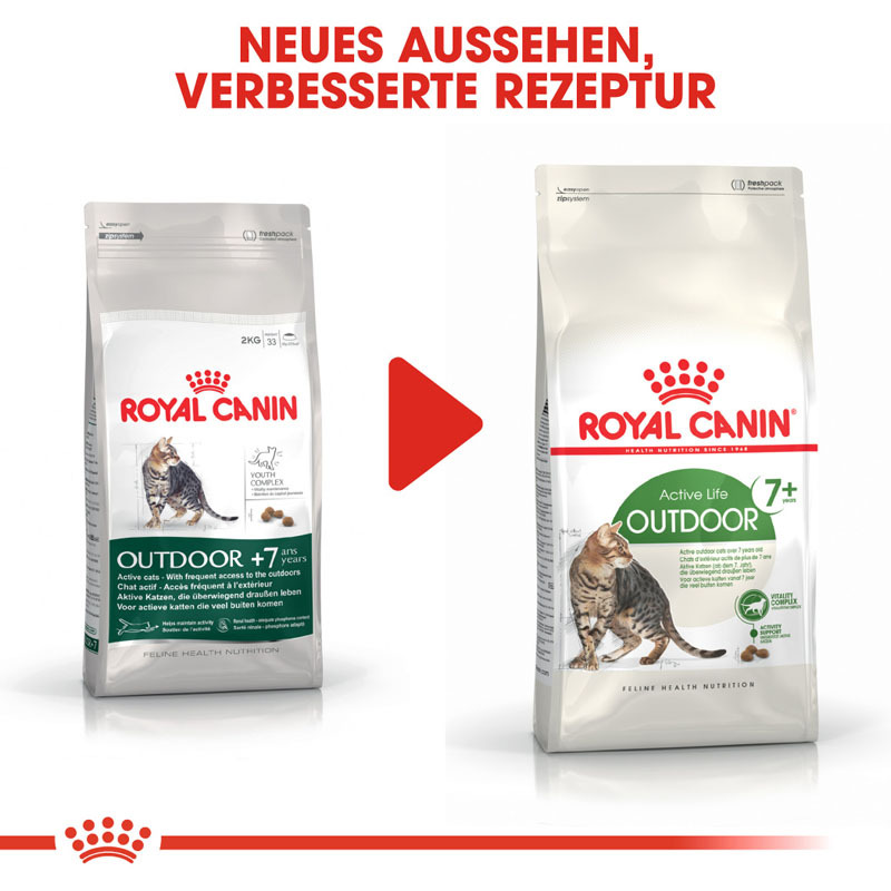 ROYAL CANIN Trockenfutter ROYAL CANIN Outdoor 7+ 4 kg