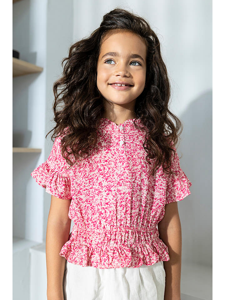 Like Flo Bluse in Pink günstig kaufen