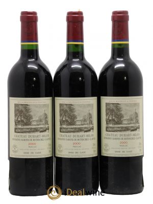 Château Duhart-Milon 4ème Grand Cru Classé  2000 - Lot de 3 Bouteilles