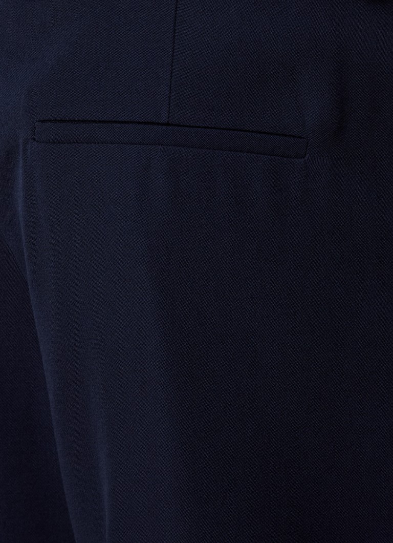Pantaloni Balmain GDP din lână, croială lejeră, buzunare laterale.