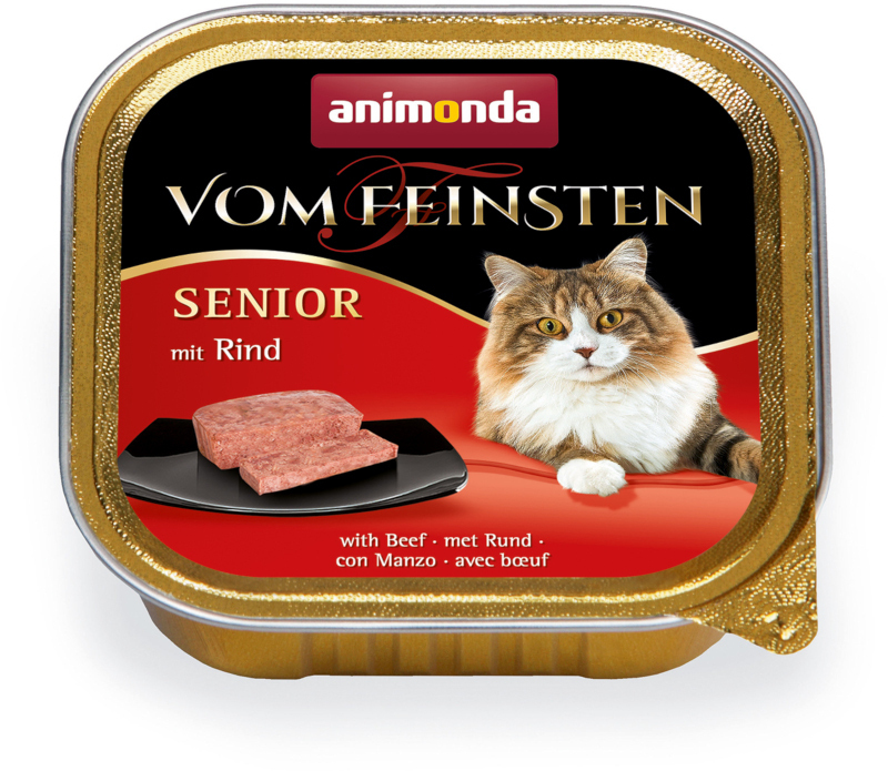 Animonda Nassfutter Animonda Vom Feinsten Senior 32 x 100g Rind