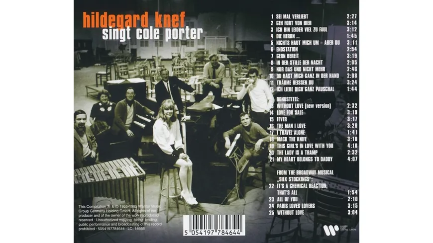 Hildegard Knef singt Cole Porter