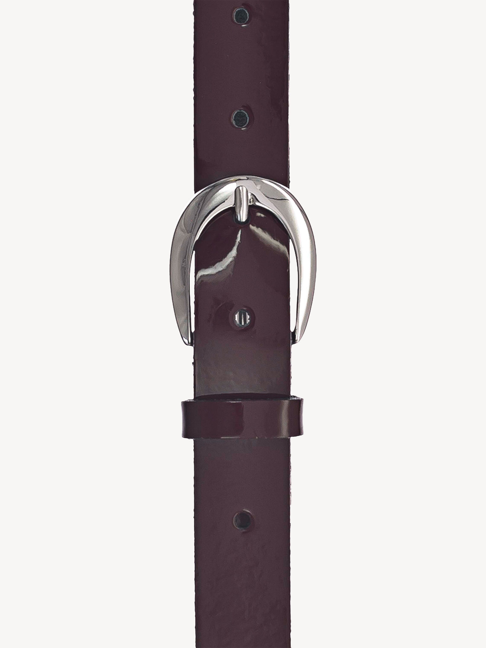 Ceinture en cuir - rouge