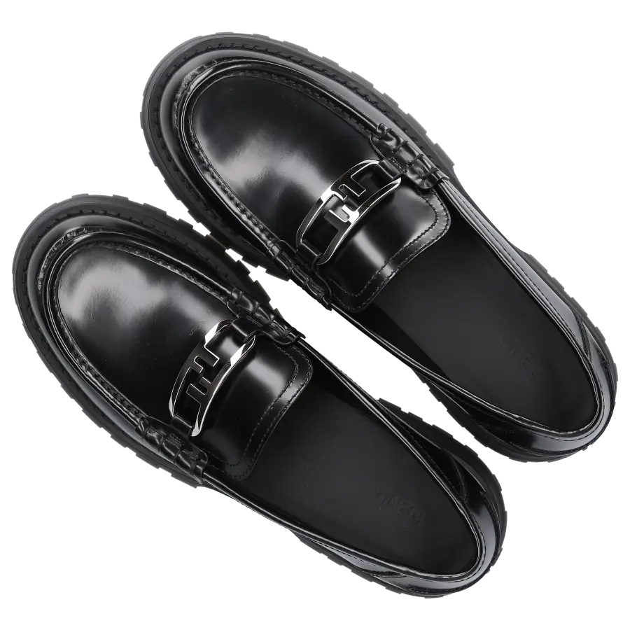 FENDI - Herrenschuhe OLOCK Kalbsleder - schwarz