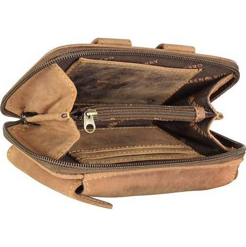 Greenburry Vintage Gürteltasche Leder 14,5 cm