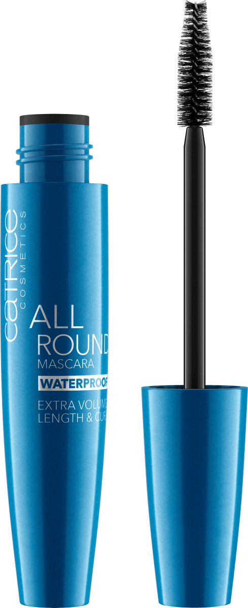 Mascara Allround Waterproof 010 Blackest Black, 12 ml