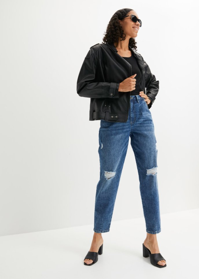Barrel Shape Jeans mit Positive Denim #1 Fabric