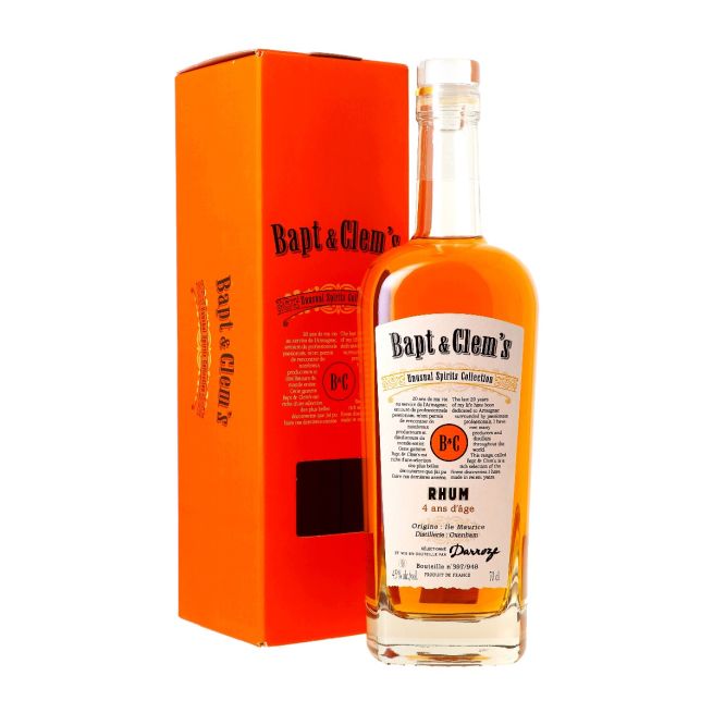Rhum traditionnel Oxenham Rhum Vieux, 4 ans 45°