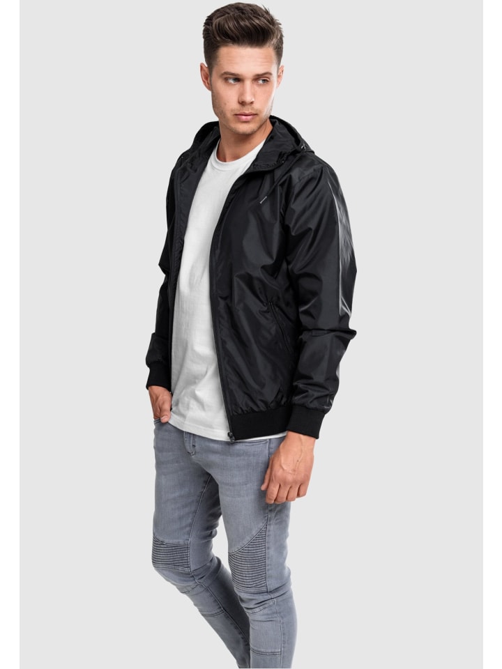 Urban Classics Urban Classics Windbreaker in black günstig kaufen