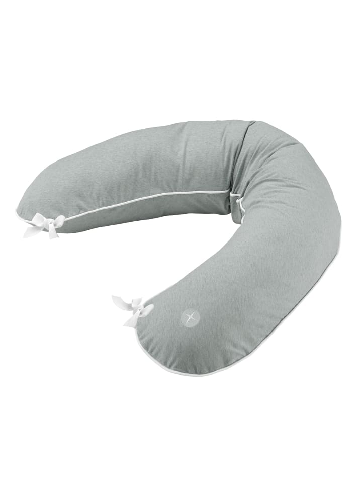 nordic coast company  Stillkissen Lagerungskissen in Grau - (L) 180 cm günstig kaufen 180x30 cm