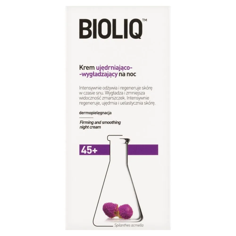 Bioliq 45+ Verstevigende en gladmakende nachtcrème