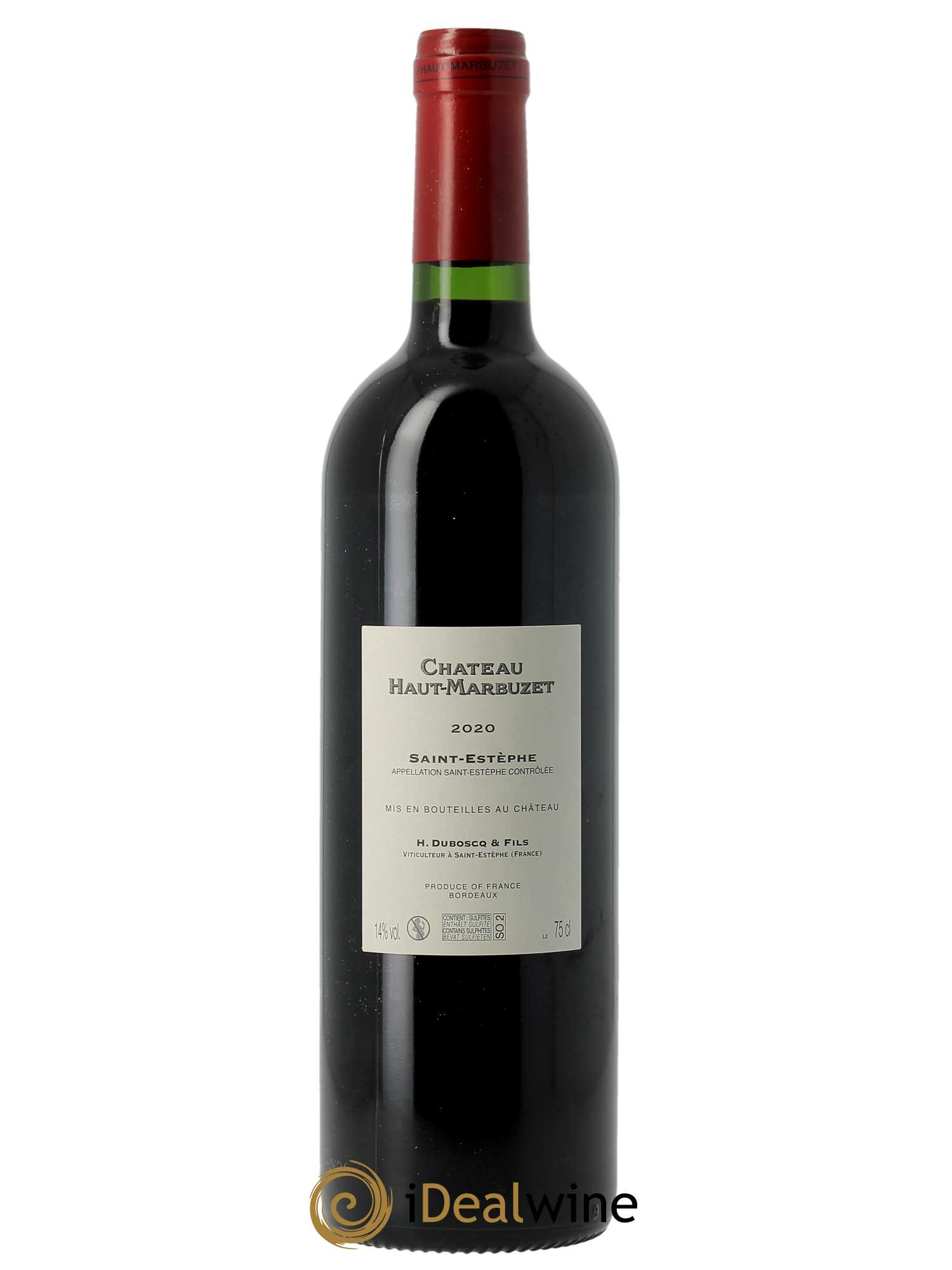 Château Haut Marbuzet (CBO à partir de 12 BTS) 2020 - Lot de 1 Bouteille