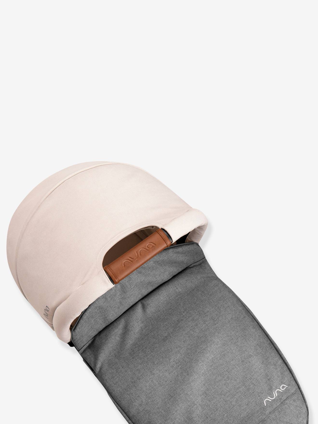 Nacelle landau NUNA Mixx bicolore beige/noir (birch)