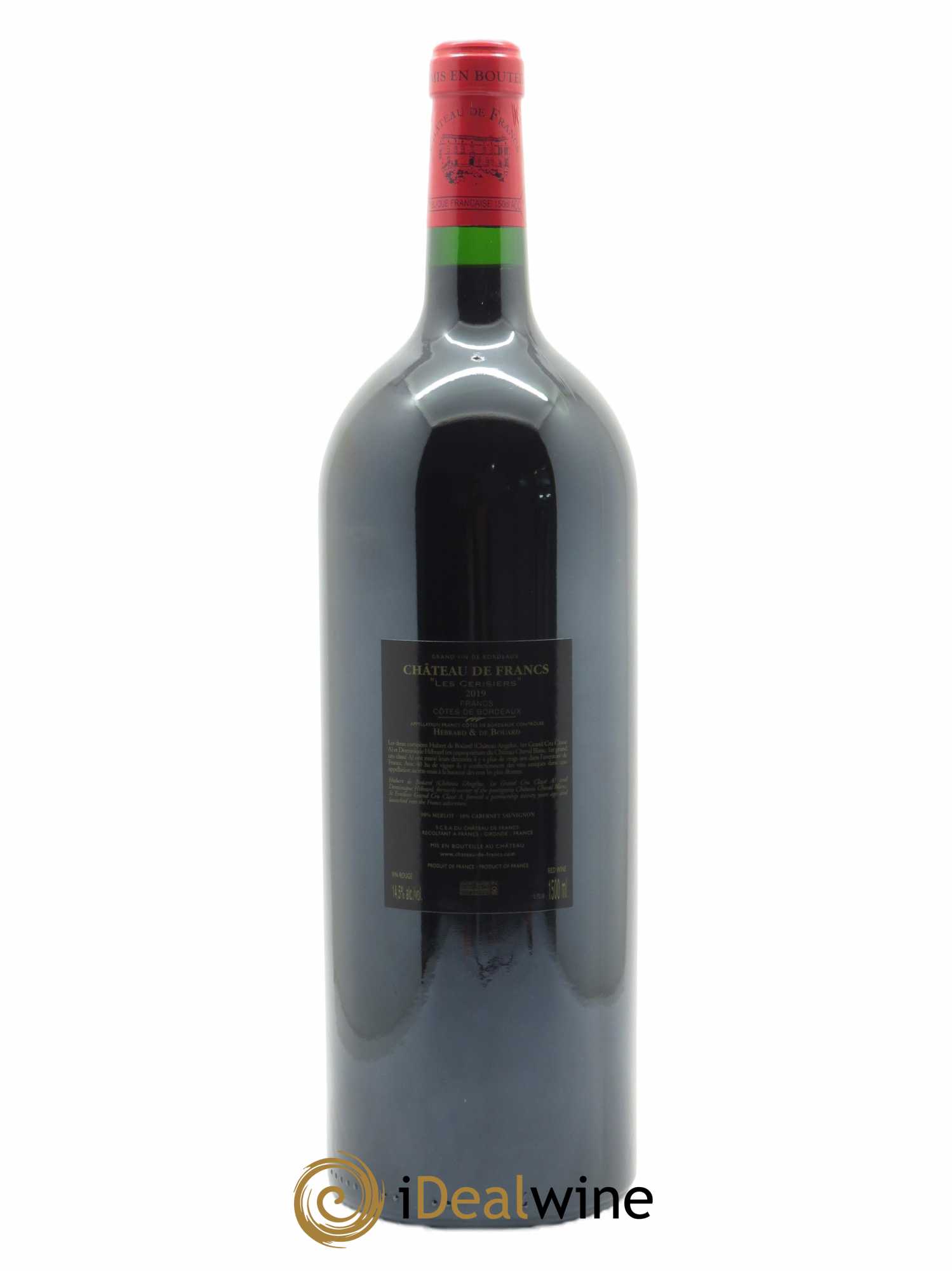 Château de Francs - Les Cerisiers  2019 - Lot de 1 Magnum