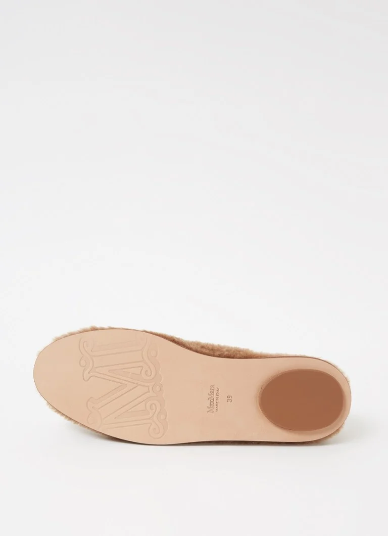 MaxMara  Feliac loafer in kamelenwolblend