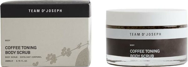 Team Dr. Joseph Coffee Toning Body Scrub Körperpeeling