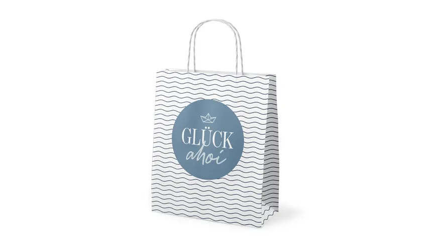 Geschenk für Dich Geschenktüte Glüch Ahoi