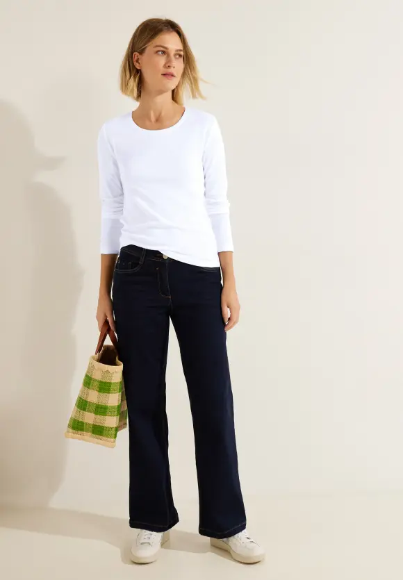 CECIL Basic Langarmshirt