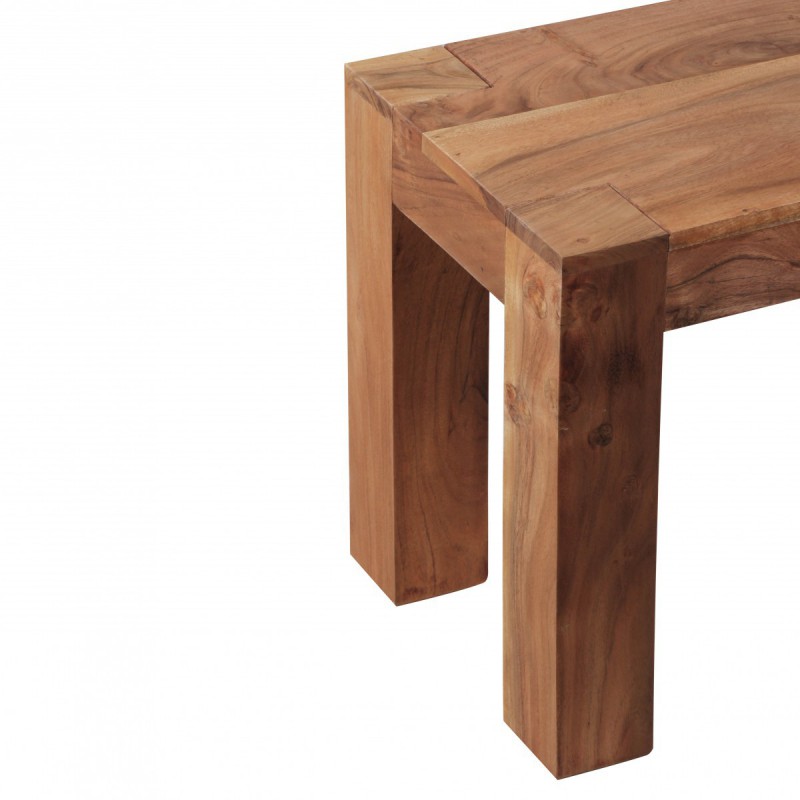 Wohnling Akazie Massivholz Esszimmer Sitzbank Bank 180 x 35 cm