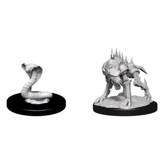 D&D Nolzur's Marvelous Miniatures - Iron Cobra & Iron Defender