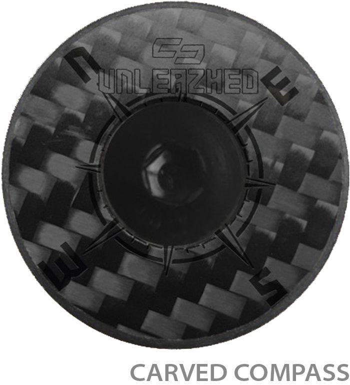 Unleazhed Unloose CF01 Top Cap Carbon Ahead Kappe kaufen | Bike-Discount