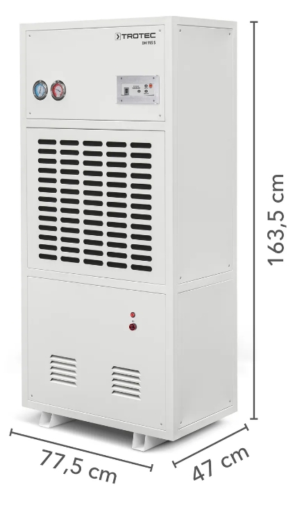 Osuszacz powietrza Trotec 1125000221 DH 115 S przemysłowy 300 l/24 godz.