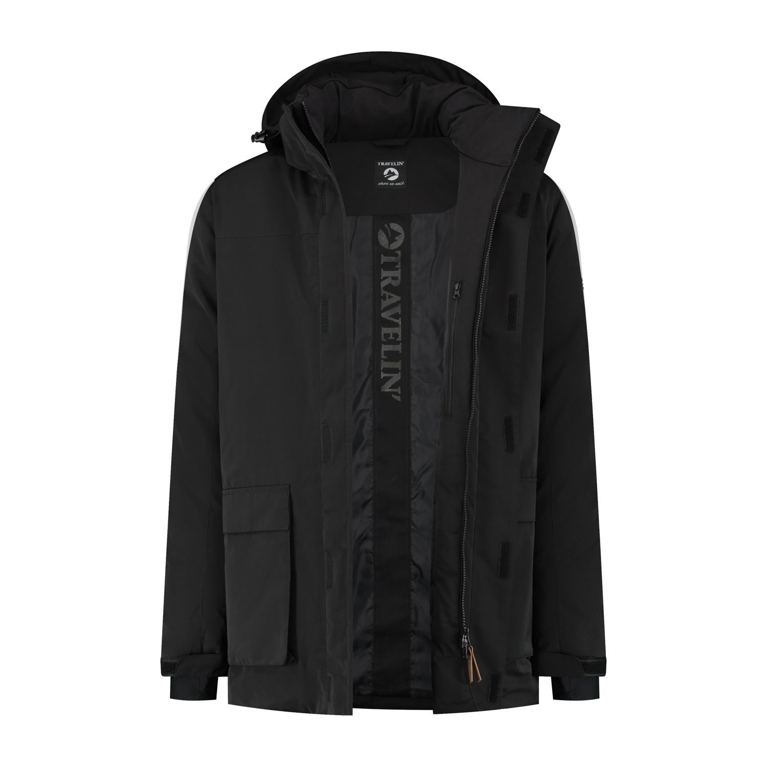 Travelin' Rasmus Black Herren Jacke