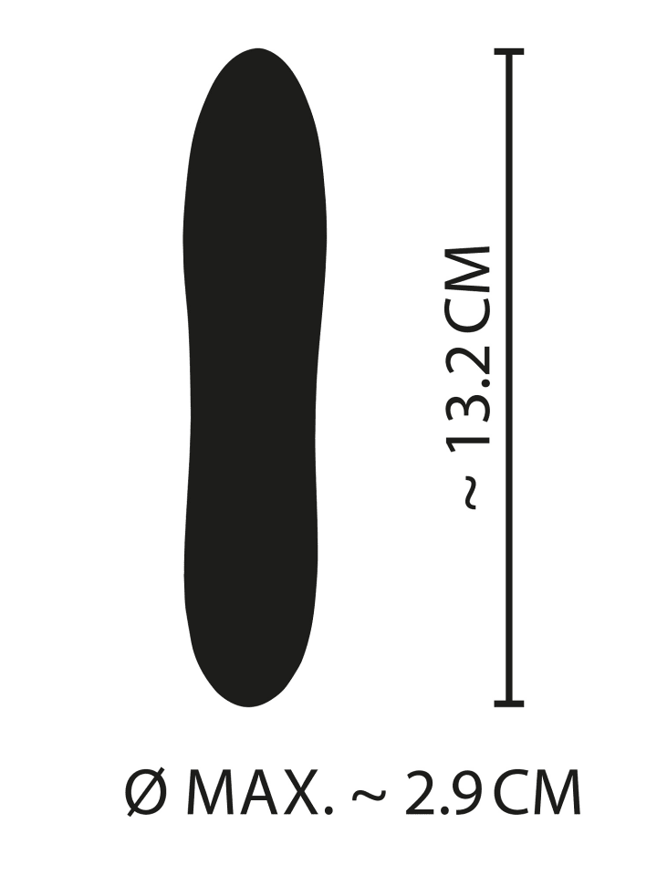 Cuties Vibrator Minivibrator in gelb günstig kaufen 13 cm