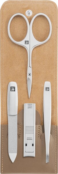 ZWILLING Beauty Premium Nagelpflege-Set - taupe Maniküre-Set