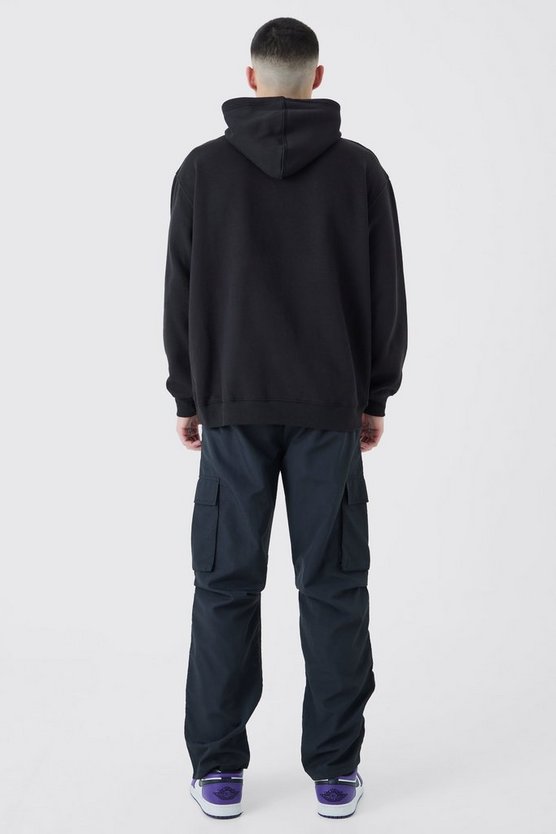 Oversize Hoodie mit lizenziertem Wu Tang Clan Print