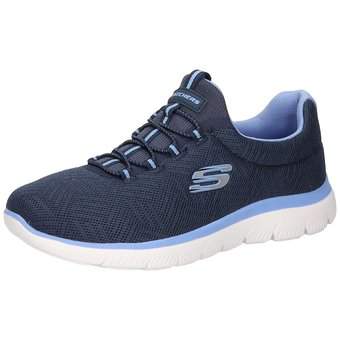 Skechers Summits Artistry Chic Slipper in blau