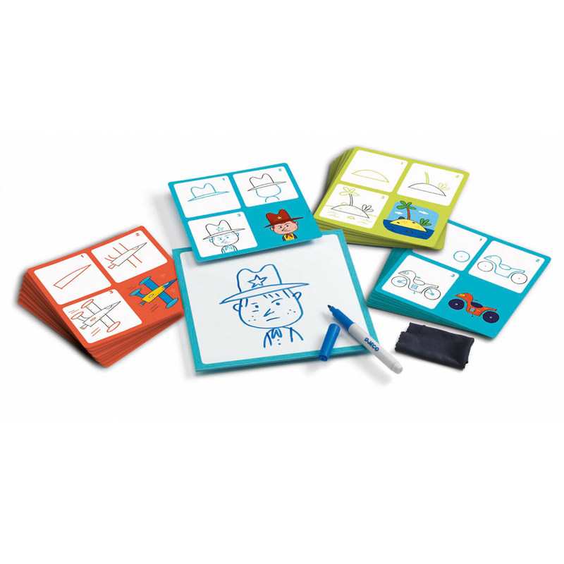 Jeux de dessin step by step arthur Djeco